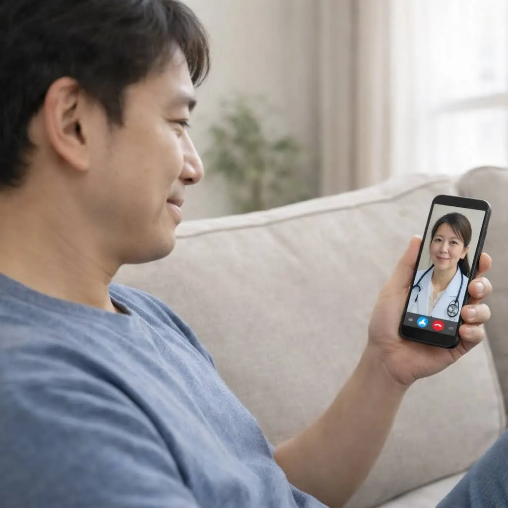 オンライン診療のイメージ
